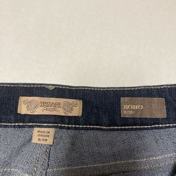 VINTAGE AMERICABOHO Women’s Capri jeans, Sz8 - Picture 9 of 10